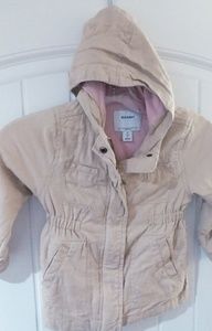 Old Navy Toddler Girl's Hooded Twill Kit Tan R